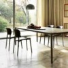 Silla Ply Tapizada Cuero Desalto. Muebles modernos de diseño italiano.