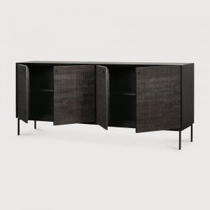 4 puertas: 202x45x87h cm