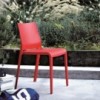 Silla Riga de Desalto. Silla apilable de diseño moderno con calidad italiana.