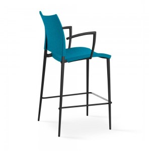 Taburete moderno Sand tapizado para cocina de Desalto. Muebles de diseño.