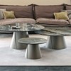 Mesa auxiliar Albert Keramik Cattelan Italia. Mesas auxiliares de diseño.