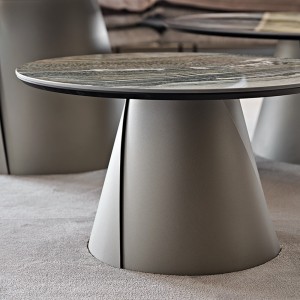 Mesa auxiliar Albert Keramik Cattelan Italia. Mesas auxiliares de diseño.
