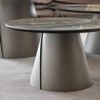 Mesa auxiliar Albert Keramik Cattelan Italia. Mesas auxiliares de diseño.