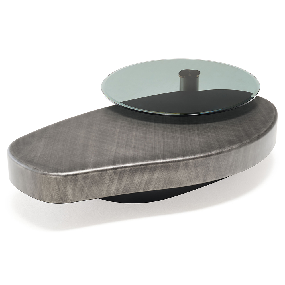 Mesa auxiliar Arena Long de Cattelan Italia. Mesas auxiliar con diseño moderno y elegante.