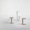 Taburete Bajo Strong Desalto. Taburete salón o jardín de diseño italiano.
