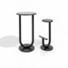 Taburete alto Strong Desalto. Muebles originales para salones. Diseño italiano.