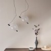 Lámpara colgante Cody de Cattelan Italia. Lámparas modernas para comedor.