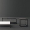 Mesa Auxiliar Helsinki de Desalto. Mesa rincón o lateral diseño italiano.