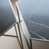 Mesa Auxiliar Hexagon Cerámica Desalto. Mesita baja de diseño italiano.