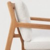 Jack jardín Teca natural/Cojín Off White