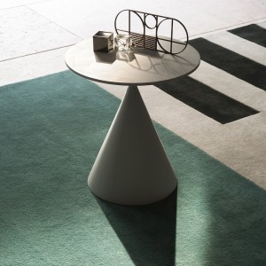 Mesa Auxiliar Mini Clay Desalto. Mesa lateral o centro de diseño italiano.