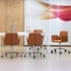 Sillón Altea giratorio ruedas Inclass. Sillones giratorios modernos para oficinas.