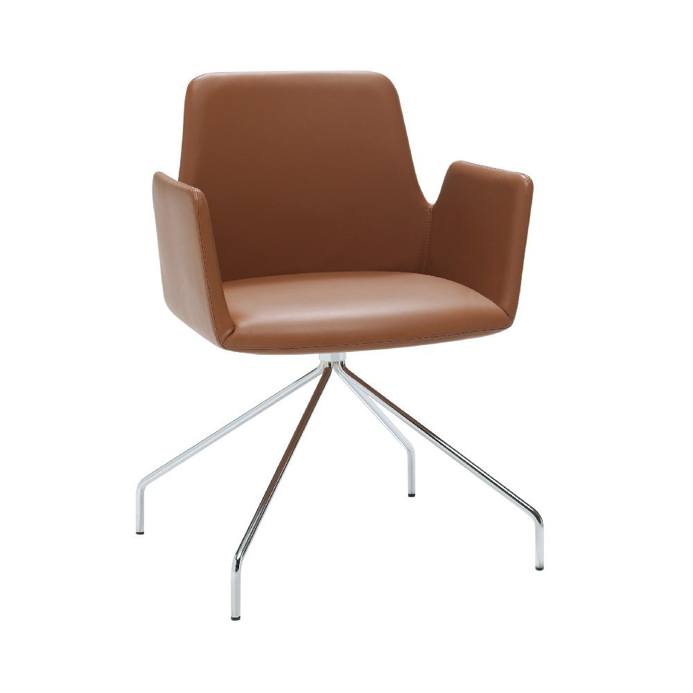 Sillón Altea giratorio fijo Inclass. Sillones giratorios modernos para oficinas.