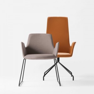 Sillón Altea acero Inclass. Sillones modernos para oficinas y salones.