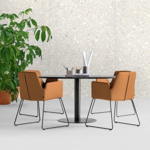 Sillón Altea acero Inclass. Sillones modernos para oficinas y salones.