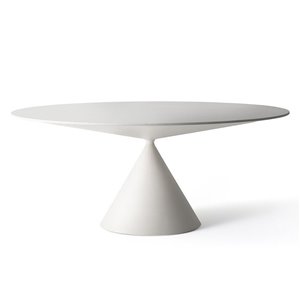 Mesa Clay Cerámica Outdoor Desalto. Mesa de jardín con diseño italiano.