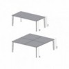Mesa Skin Outdoor Desalto. Mesas de diseño italiano ideal para jardines.