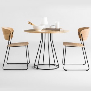 Silla Arc Inclass. Sillas de diseño elegante en madera ideal para salón.