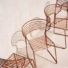 Silla Koki Wire Outdoor Desalto. Silla moderna ideal para jardines o terrazas.