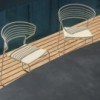 Silla Koki Wire Outdoor Desalto. Silla moderna ideal para jardines o terrazas.