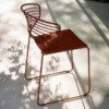 Silla Koki Wire Outdoor Desalto. Silla moderna ideal para jardines o terrazas.