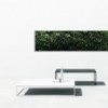 Mesa Centro Helsinki 15 Outdoor Desalto. Mesa auxiliar para jardín o terraza.
