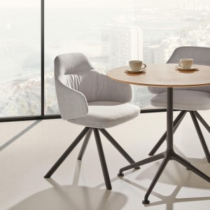 Sillón Binar60 giratorio acero Inclass. Sillón de diseño ideal para oficinas.
