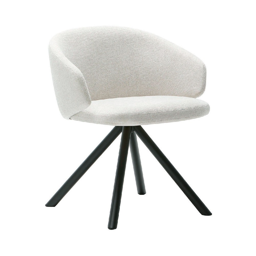 Sillón Binar60 giratorio acero Inclass. Sillón de diseño ideal para oficinas.