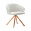 Sillón Binar60 giratorio madera Inclass. Sillones de diseño ideal para interiores.