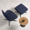 Pouf Dunas Inclass. Poufs de diseño elegante. Complementos para interiores.