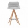 Taburete Dunas XS giratorio madera Inclass. Taburetes de diseño ideal para salón.