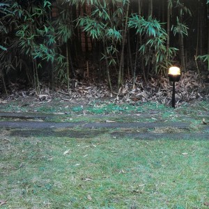Lámpara suelo Fresnel exterior Oluce