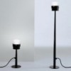 Lámpara suelo Fresnel exterior Oluce