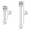 Lámpara suelo Fresnel exterior Oluce