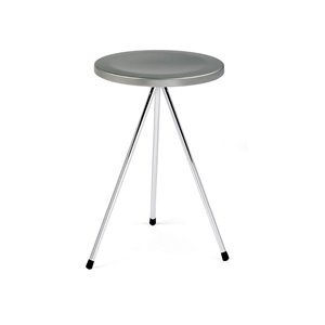 Taburete bajo Nuta Acero Mobles 114. Taburetes original para interior.