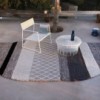 Alfombra salón salón Mangas Campana MC3 Naturales de GAN. Alfombras modernas.