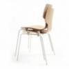 Silla Gràcia Metal Mobles 114. Moderna silla ideal para espacios contract.