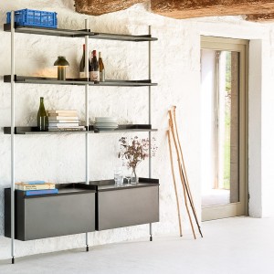 Estantería Pier System Hay. Complementos originales perfectos para interiores.
