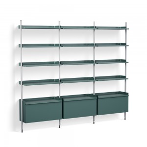 Estantería Pier System Hay. Complementos originales perfectos para interiores.
