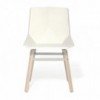 Silla de madera Green Colors wood de Mobles 114. Sillas modernas de comedor.