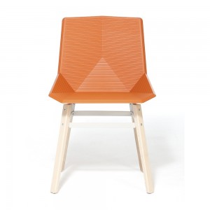 Silla de madera Green Colors wood de Mobles 114. Sillas modernas de comedor.