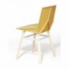 Silla de madera Green Colors wood de Mobles 114. Sillas modernas de comedor.