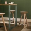 Taburete Luco de Mobles 114. Diseño moderno de taburete para interiores.