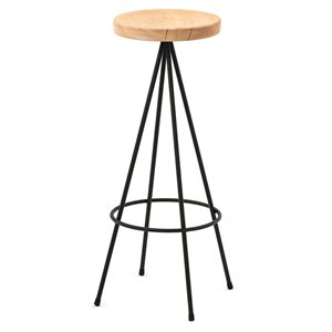 Taburete Nuta Madera de Mobles 114. Diseño moderno de taburetes para contract.