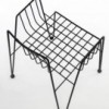 Silla apilable Rambla de Mobles 114. Silla moderna para salón o jardín.