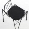 Silla apilable Rambla de Mobles 114. Silla moderna para salón o jardín.
