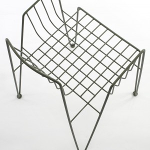 Silla apilable Rambla de Mobles 114. Silla moderna para salón o jardín.