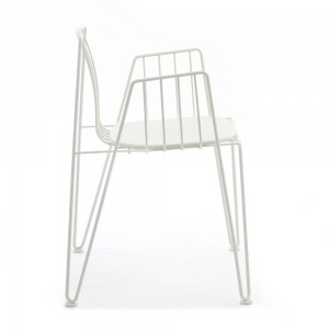 Silla apilable Rambla de Mobles 114. Silla moderna para salón o jardín.