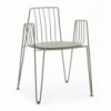 Silla apilable Rambla de Mobles 114. Silla moderna para salón o jardín.