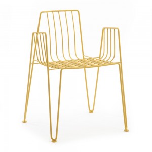 Silla apilable Rambla de Mobles 114. Silla moderna para salón o jardín.
